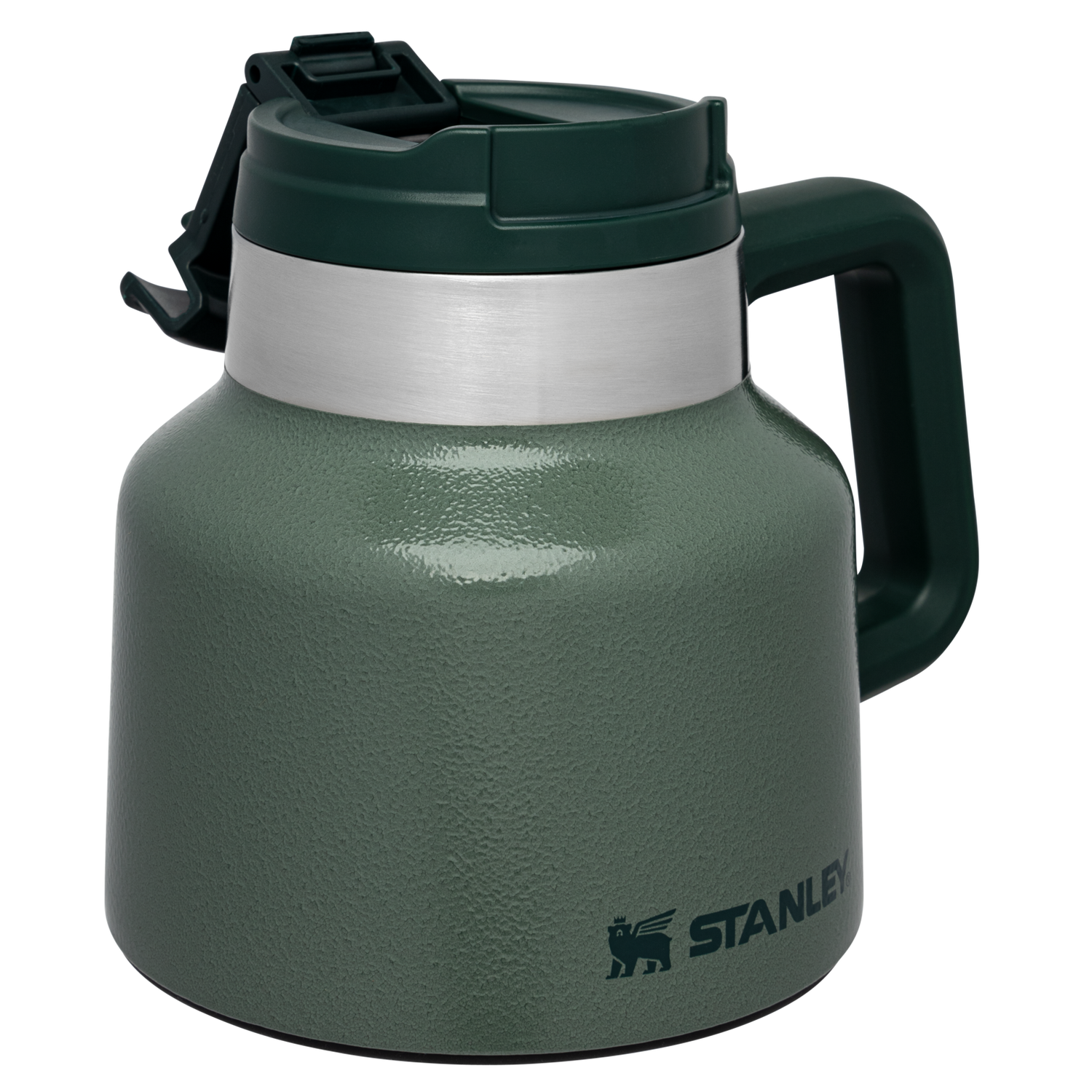 Stanley 1913 Adventure Tough-To-Tip Admiral's Mug 20 OZ in Hammertone Green | View 3