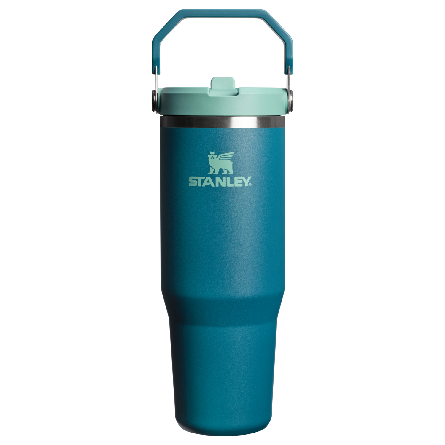 Stanley 1913 The IceFlow™ Flip Straw Tumbler 30 OZ in Coastal Teal | View 1