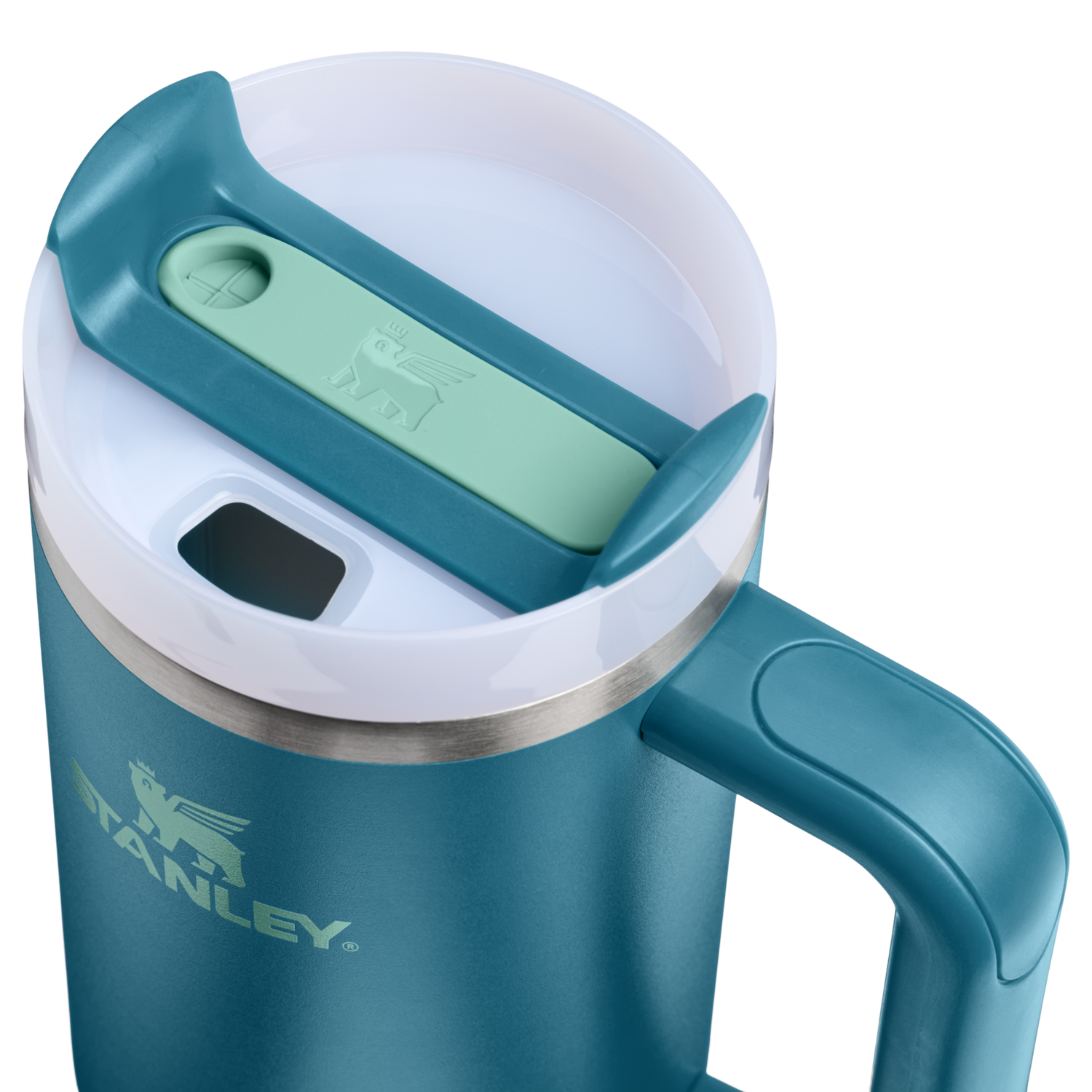 Stanley 1913 The Quencher H2.0 Flowstate™ Tumbler 30 OZ in Coastal Teal | View 2