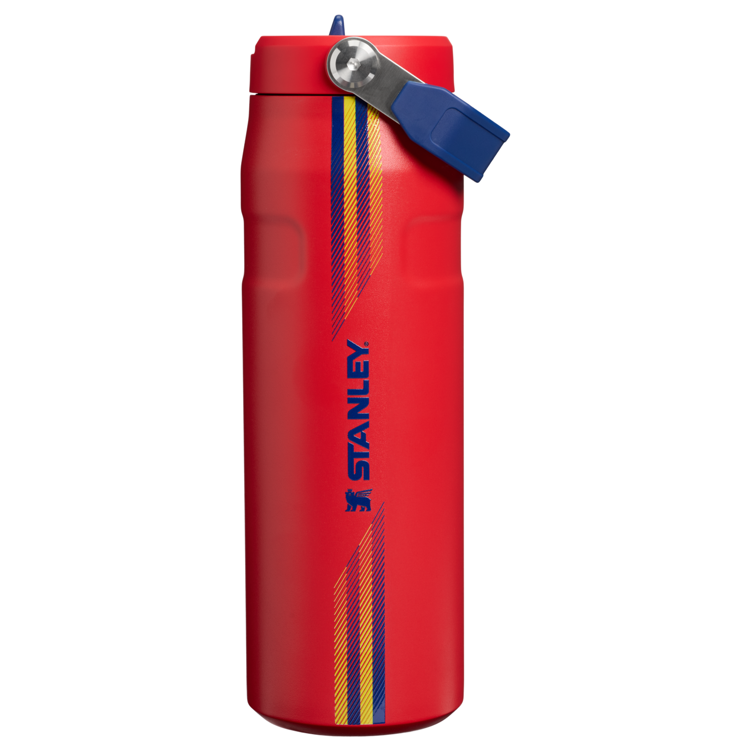 Stanley 1913 The Country Collection IceFlow™ Aerolight Flip Straw Bottle 24 OZ in Team Red Dark Blue | View 1