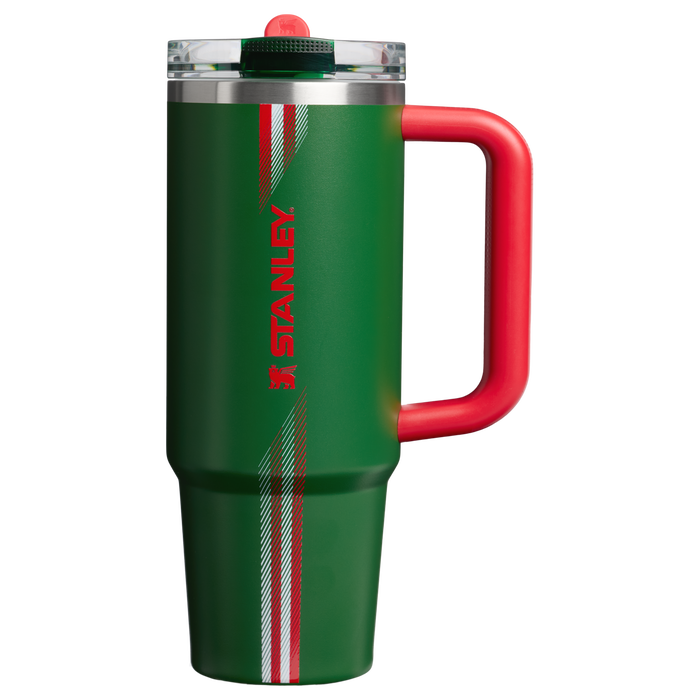 Stanley 1913 The Country Collection Quencher® ProTour Flip Straw Tumbler 30 OZ in Team Dark Green Red