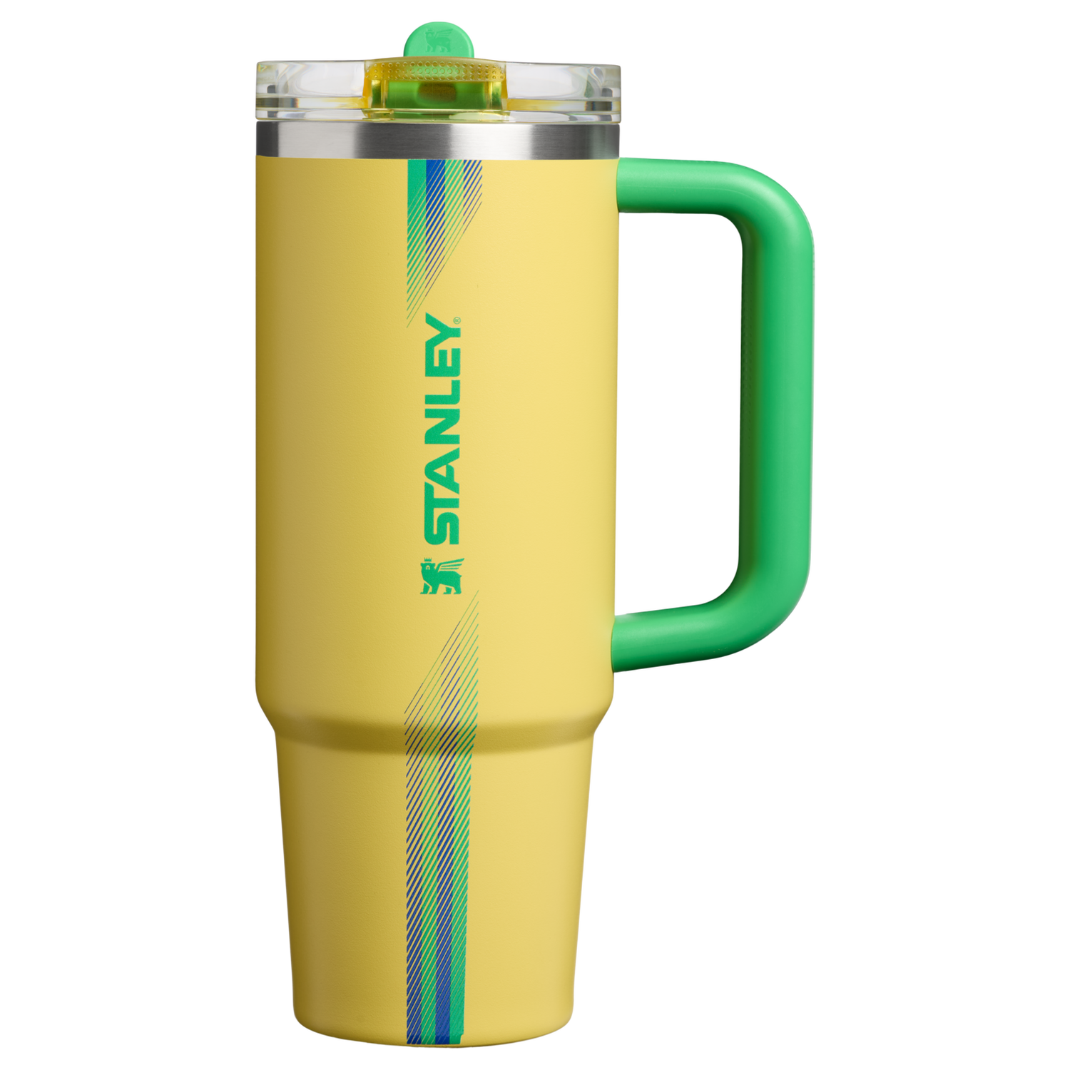 Stanley 1913 The Country Collection Quencher® ProTour Flip Straw Tumbler 30 OZ in Team Yellow Green | View 1
