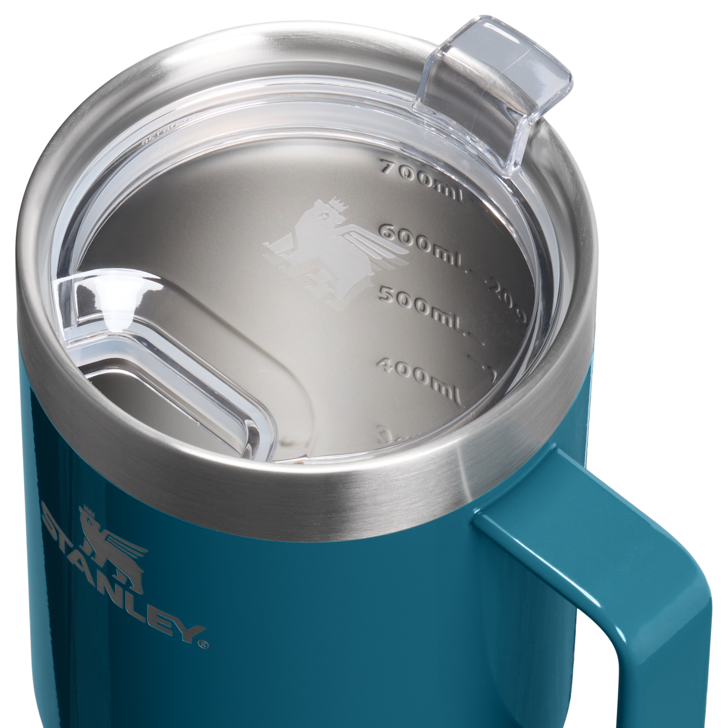 Stanley 1913 The Everyday Suburban Mug 24 OZ in Coastal Teal Gloss | View 2