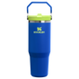 Swatch for Stanley 1913 The IceFlow™ Flip Straw Tumbler 30 OZ in Cobalt Chartreuse