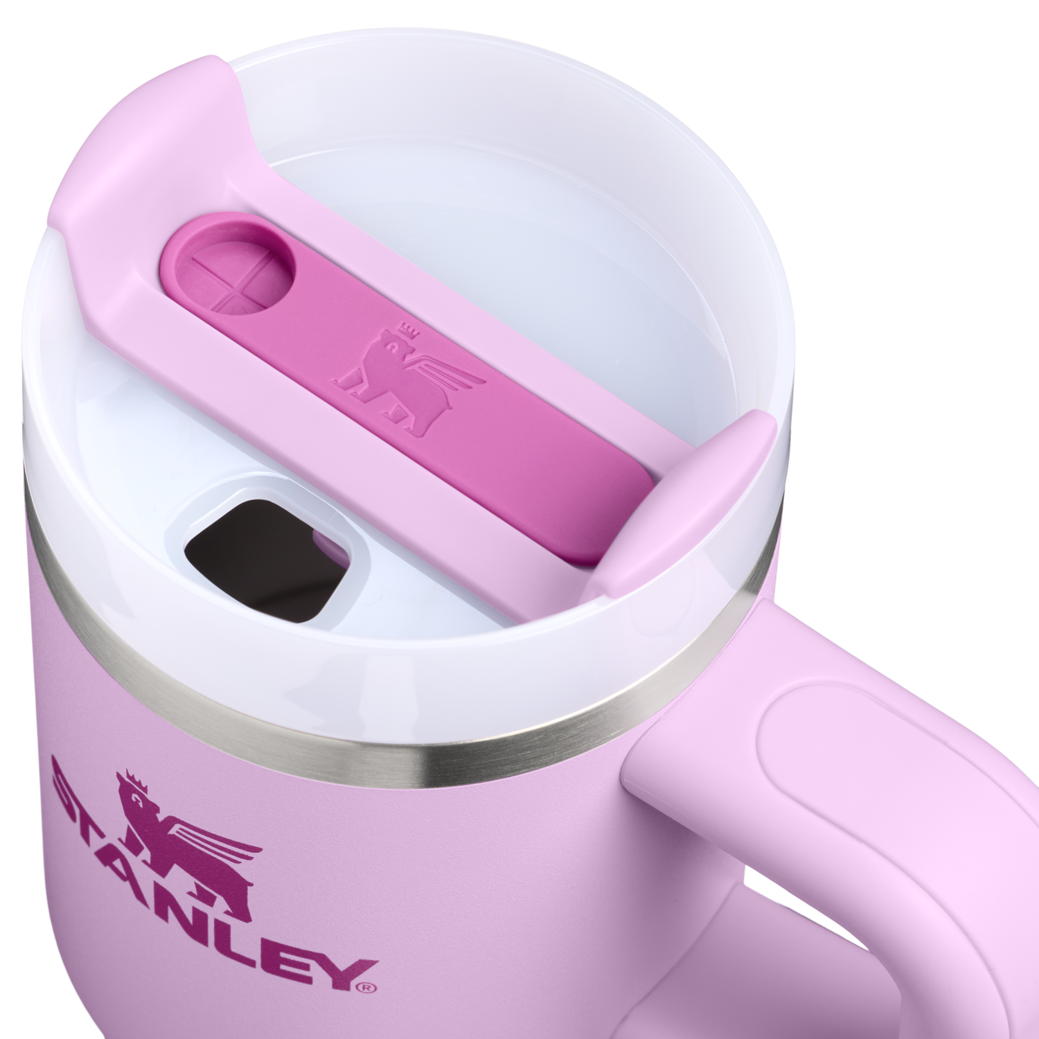 Stanley 1913 The Quencher H2.O FlowState™ Tumbler 14 OZ in Soft Orchid | View 2