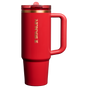 Swatch for Stanley 1913 The Cheers & Cheer Quencher ProTour Flip Straw Tumbler 30 OZ in Holly Berry Gloss