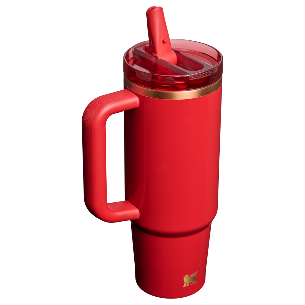Stanley 1913 The Cheers & Cheer Quencher ProTour Flip Straw Tumbler 30 OZ in Holly Berry Gloss