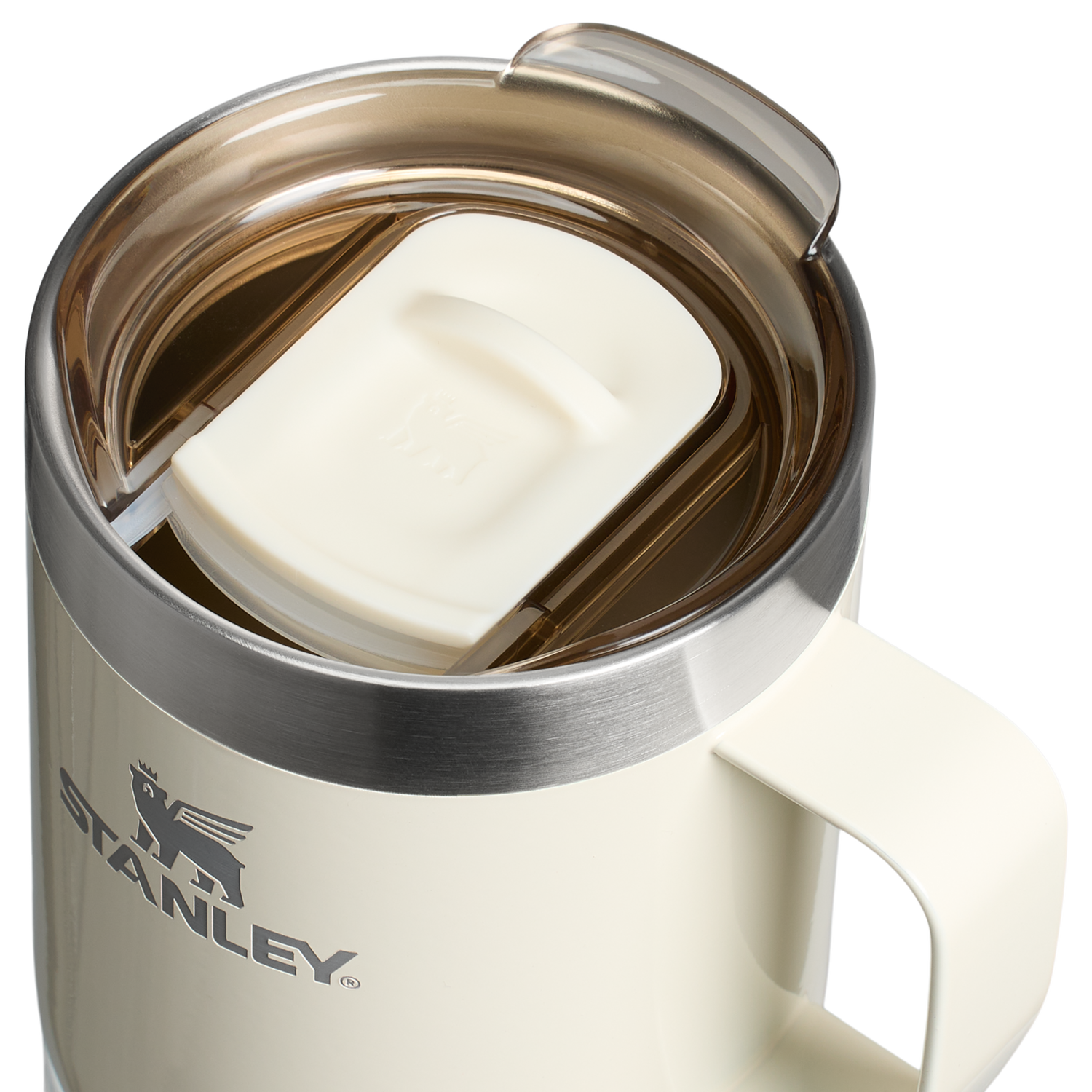 Stanley 1913 Classic Legendary Camp Mug 8 OZ in Cream Gloss | View 3
